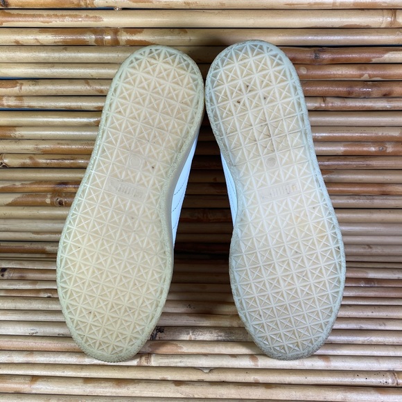 Puma Clyde Signature Ice Sneakers White/Black M8.5 - Picture 7 of 8